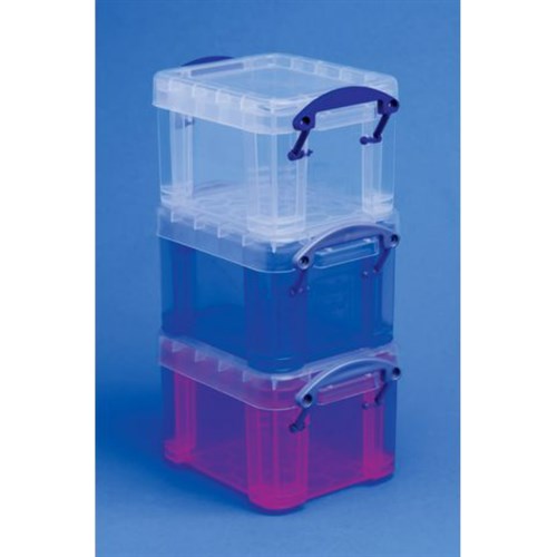 Oppbevaringssett REALLY USEFUL BOXES® 3x0,14L Klar (3)