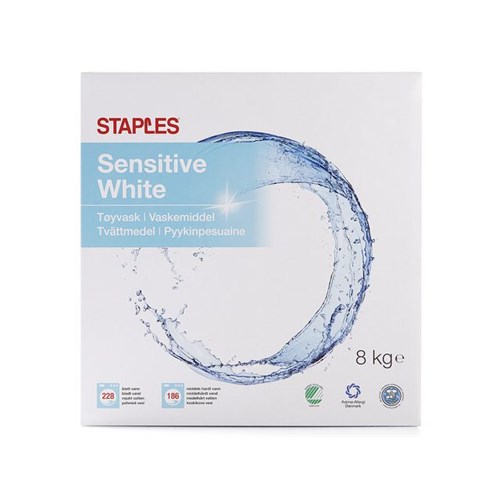 Tøyvask STAPLES White 8kg