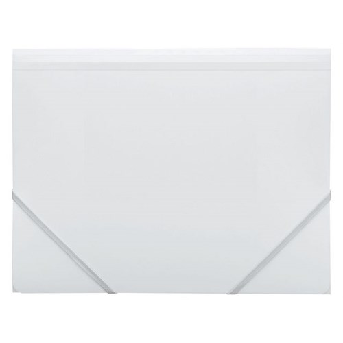 Strikkmappe FOLDERMATE PP A4 Hvit