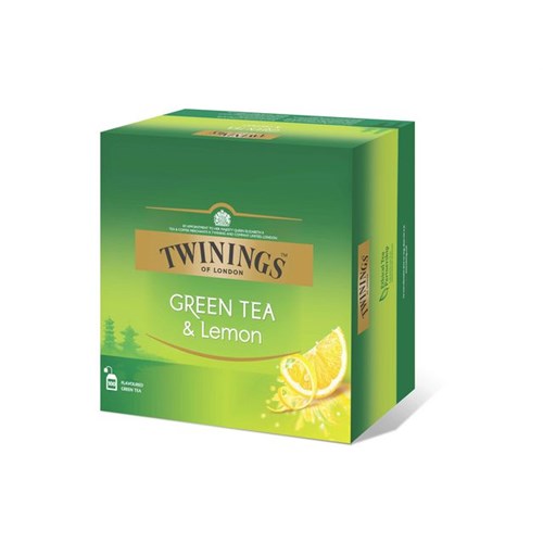 Te TWININGS Grønn te m/sitron (100)