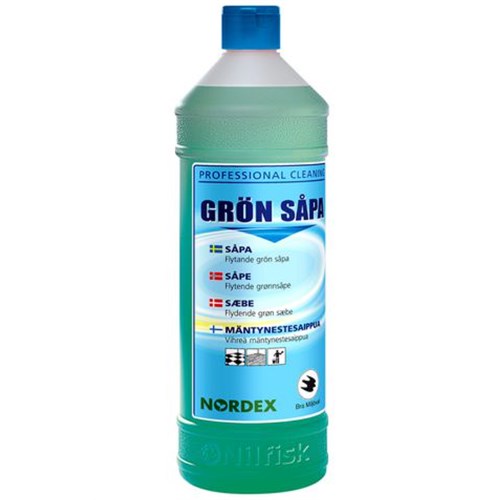 Rengjøring NORDEX Grønnsåpe 1L