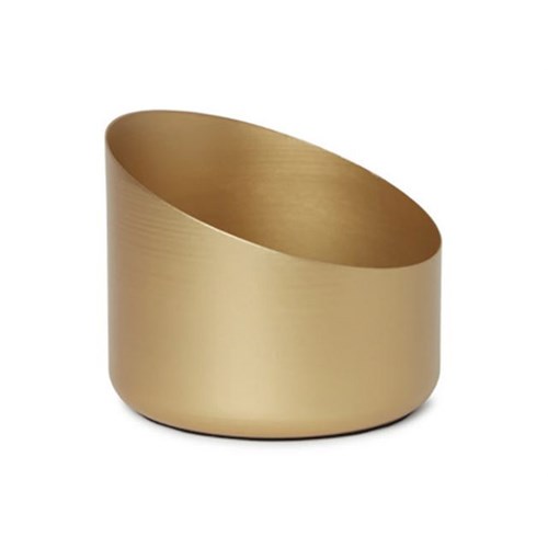 Kubbelysholder DUNI 70x85mm Frans Gold