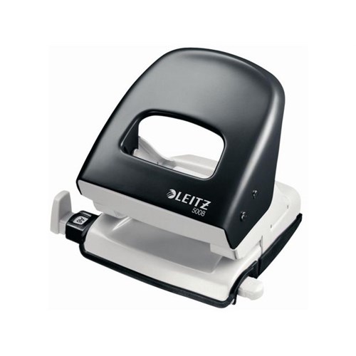 Hullemaskin LEITZ 5008 2H 30 ark Sort [krt30]