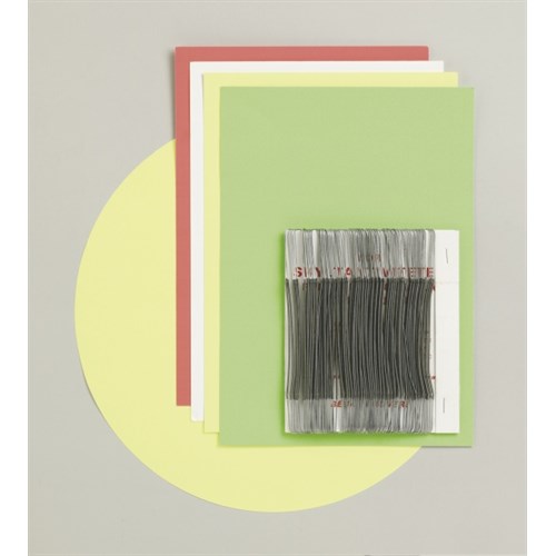 Plakatkartong A4 266g 2S Neon-gul