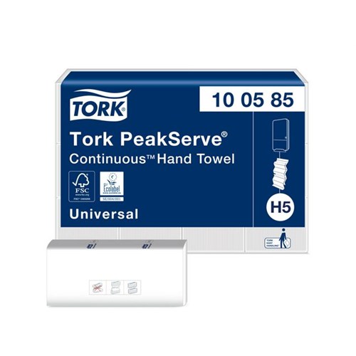 Tork Tørkeark TORK PeakServe Universal H5, fp med 410 stk
