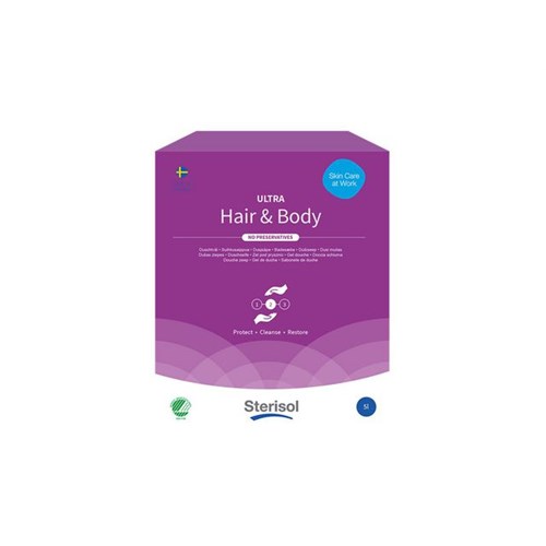 Dusjsåpe- og Sjampo STERISOL Ultra 5L