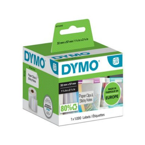 Etikett DYMO Universal 57x32mm (1000)