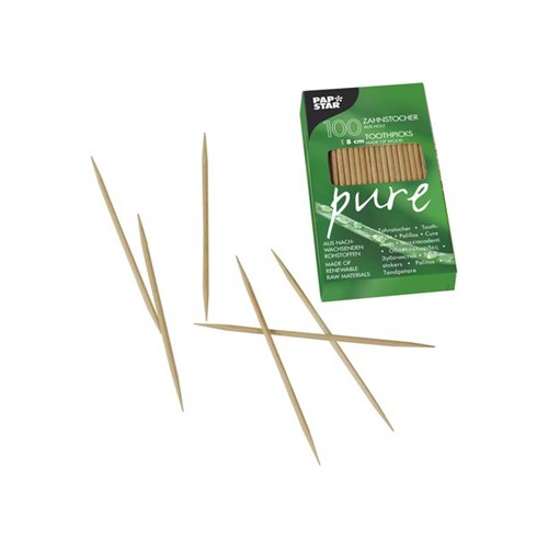 Tannpirker PURE 8cm Tre (48)