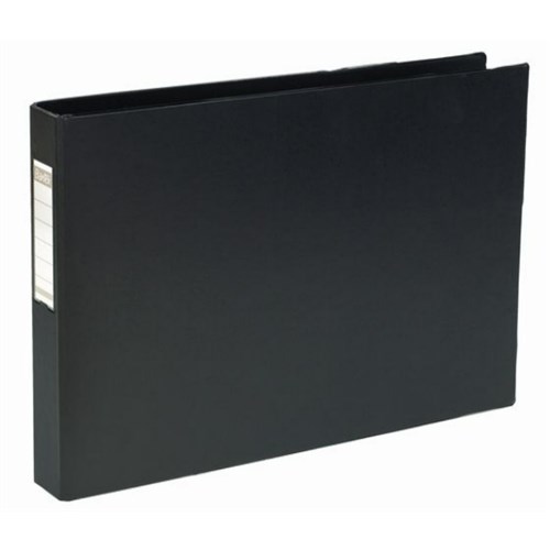 Ringperm ELBA A3 4R 40mm tverr sort