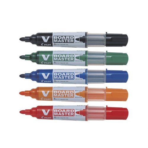 Whiteboardpenn PILOT V-Board M Rund (5)