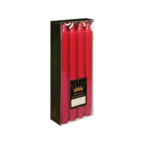 Kronelys DIANA Stearin Rød 9t (8)