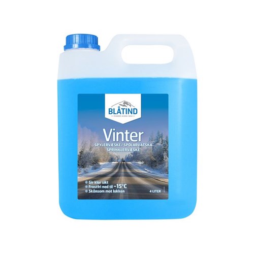 Spylervæske BLÅTIND Vinter 4L EMO