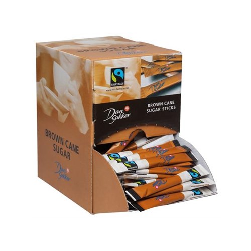 Sukkersticks DANSUKKER Brun 4g