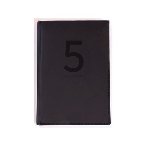 Grieg Dagbok Neo 5 år, A5, linjer, grå, stk