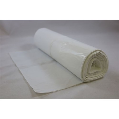 Avfallspose LLD-PE, 600 x 900mm, hvit, rull med 70 stk (KRT 15) 70L