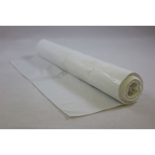 Avfallspose MD-PE, 600 x 900mm, hvit, rull med 25 stk (30RL PR KART)