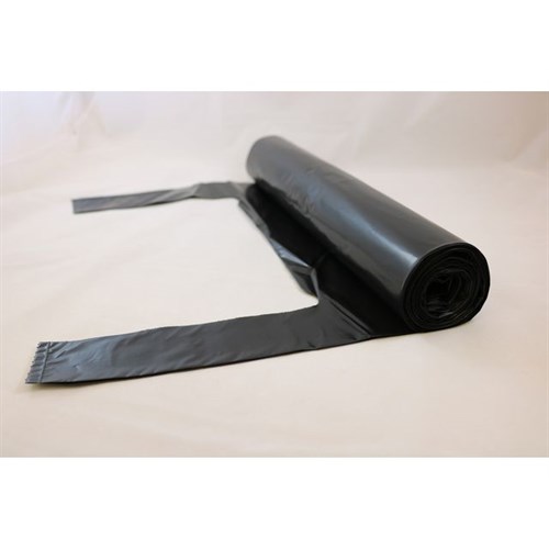 Avfallssekk LD-PE 72x125cm 50my Sort 100L (10stk) [KRT10] KNYTESEKK