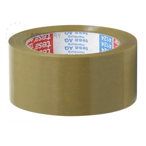 Pakketape 4124 PVC Brun 25mmx66m