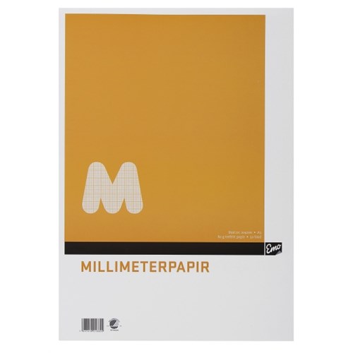 Millimeterpapir Emo A3 80G 50 Blad