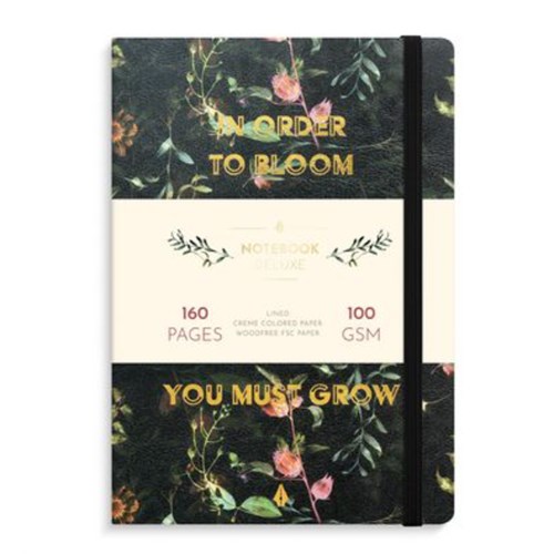 Notatbok BURDE Deluxe A5 Flower