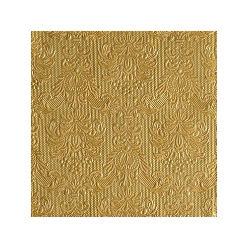 Serviett EDELWEISS 33cm Gull (15)