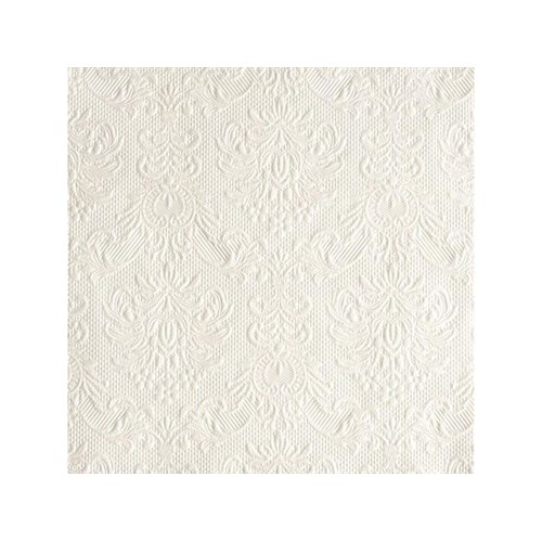 Serviett EDELWEISS 33cm Perlehvit (15)