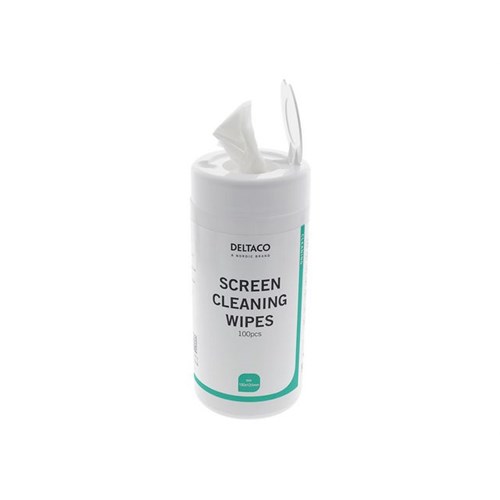 Rens DELTACO Våtserviett skjerm (100)