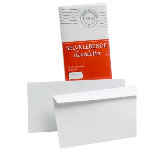 Konvolutt EMO E65 80g SKD 220x110mm (10)