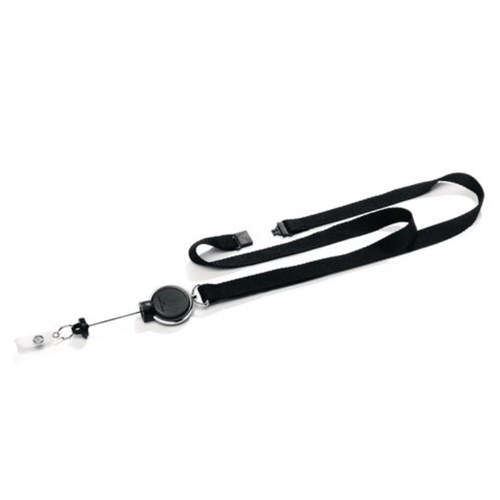 Halssnor DURABLE snelle strong trykknapp