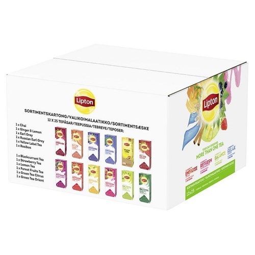 Te LIPTON assortert kartong (300)