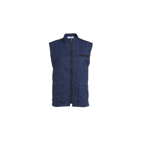 Vest Unisex Kort Str Large 12 Kornblå