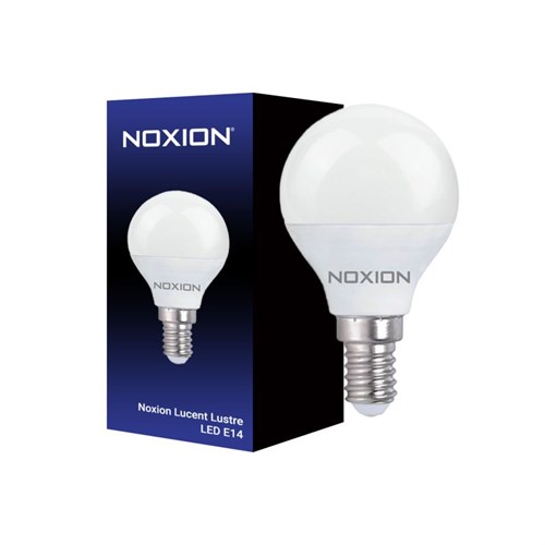 Lyspære NOXION Lucent Lustre LED E14 Ball Matt 2.5W/827 Ekstra Varm Hvit