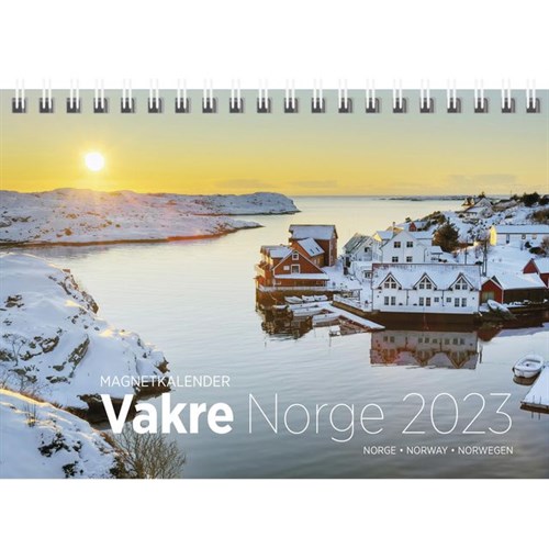 Magnetkalender GRIEG 'Vakre Norge' 2023