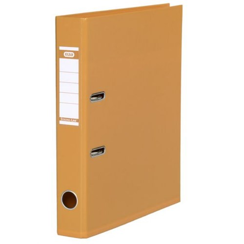 Smalordner plast A4 oransje 2R 5cm