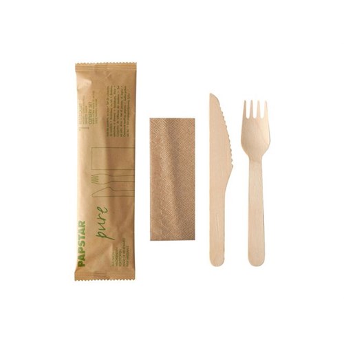 Bestikkpose PURE tre 2-deler m/serv. (50)
