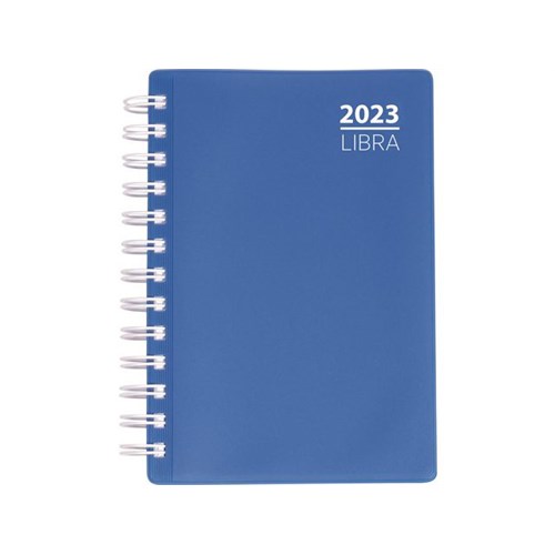 Dagbok GRIEG Libra Plast 2023 Blå