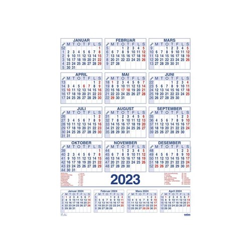 Plakatkalender GRIEG 2023 59x80cm