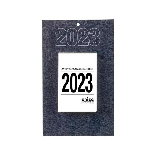 Avrivningskalender GRIEG 2023 med. m/plate