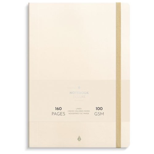 Notatbok BURDE Deluxe A5 Beige