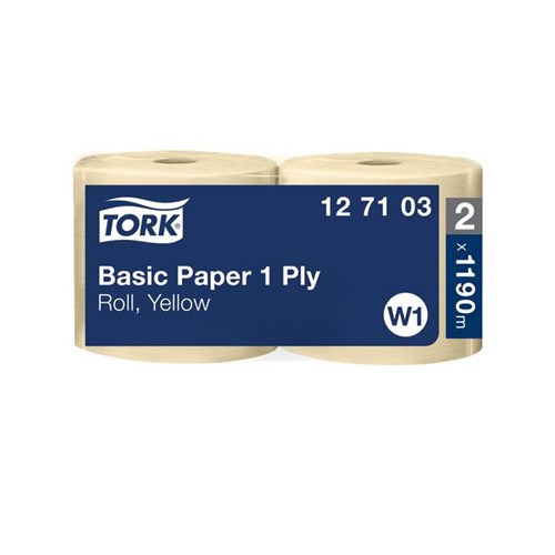 Industritørk TORK Basic W1 1190m Gul (2)