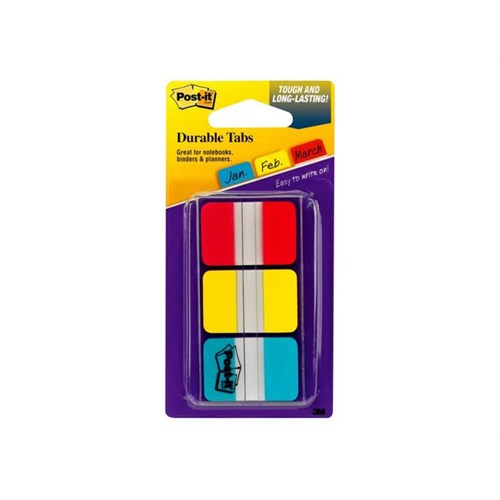 Index POST-IT® 686 stor strong 3 farger