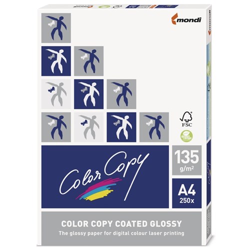 Kopipapir COLOR COPY Gloss A4 135g (250) [esk8]