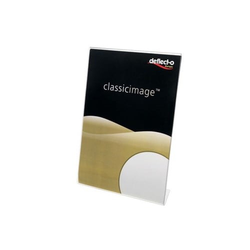 Menyholder DEFLECT-O A4 Skrå Klar