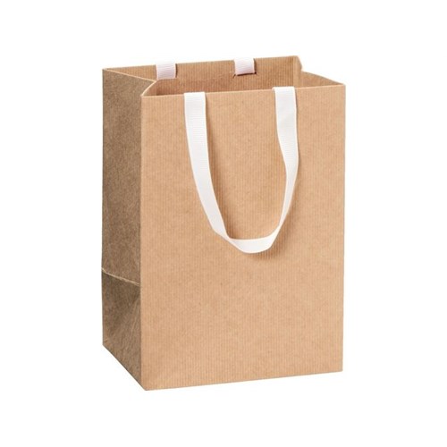 Gavepose 23x13x30 Kraft krem