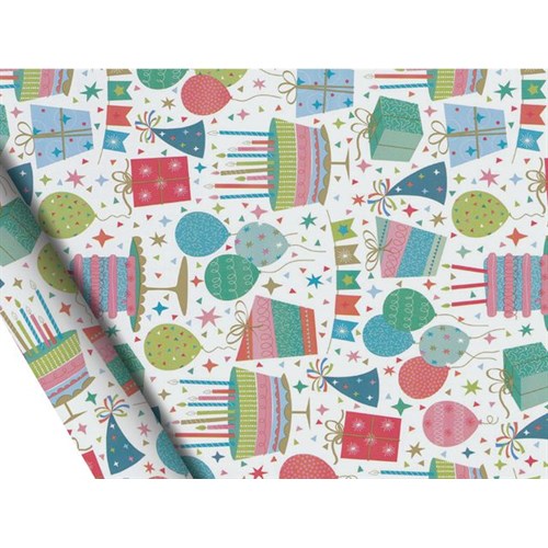 Gavepapir 10x0,7m Partytime
