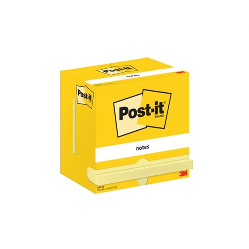 Notatblokk POST-IT 76x127mm Gul (12) Pk. Pris