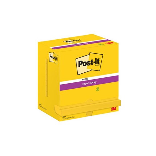 Notatblokk POST-IT SS 76x127 u.gul (12)