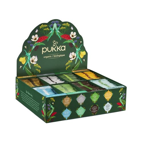 Te PUKKA Assortert Displayboks (160)