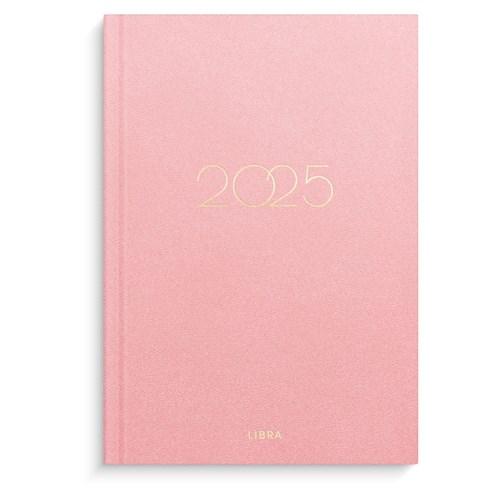 Dagbok GRIEG Libra Colore 2025 Rosa