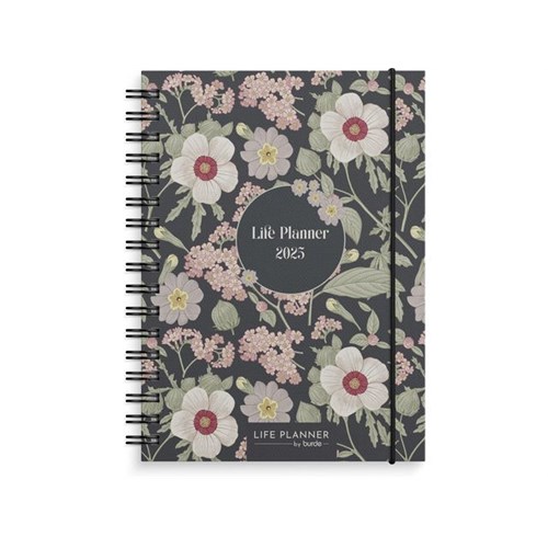 Ukekalender GRIEG Life Planner 2025 Floral A6